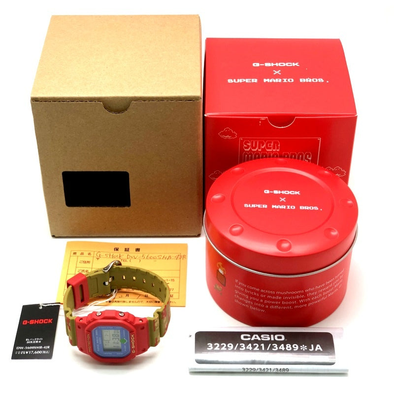 DW-5600SMB-4 スーパーマリオブラザーズ コラボレーションモデル