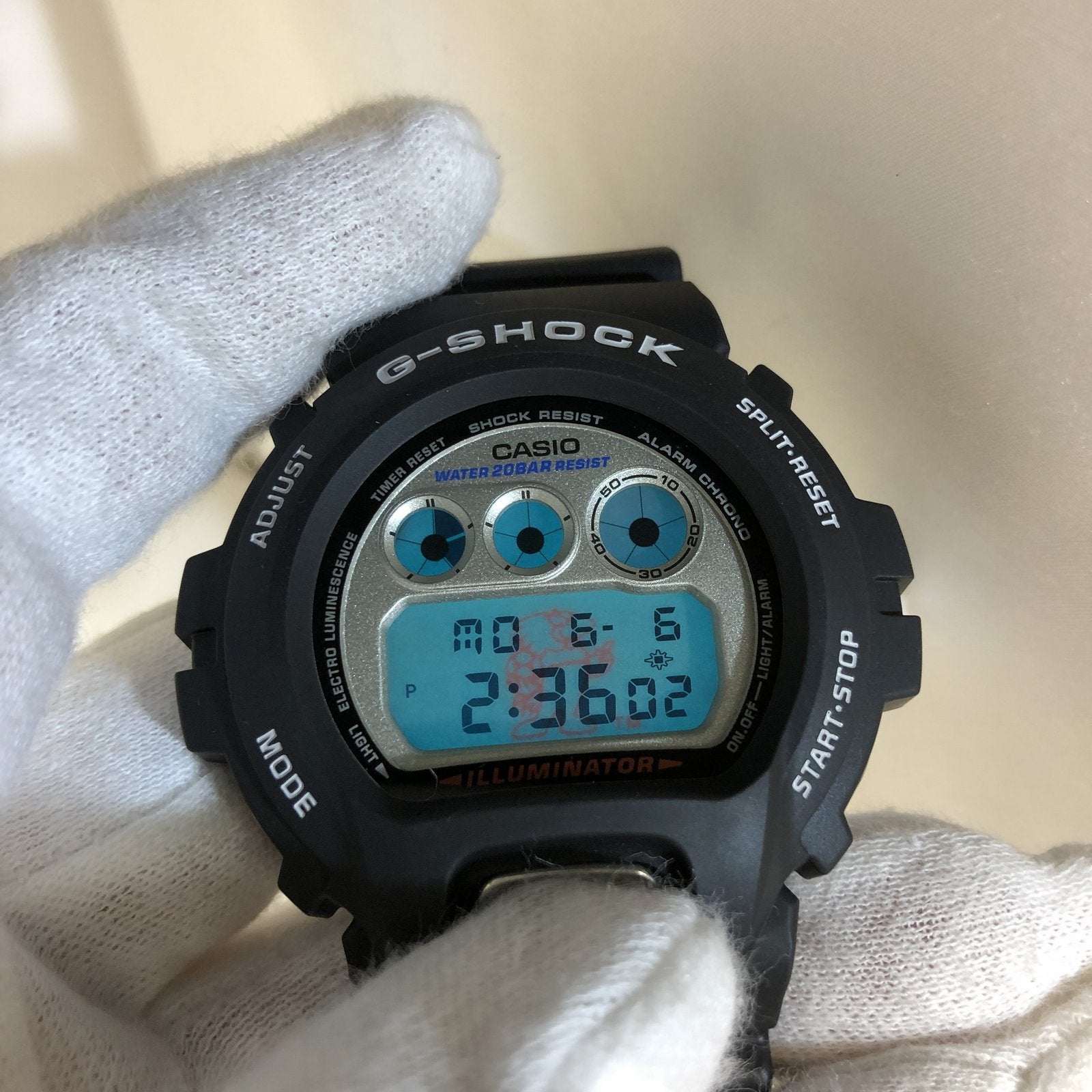 おしゃれ G-SHOCK 1998ワールドカップフランス大会 DW-6900WF/7