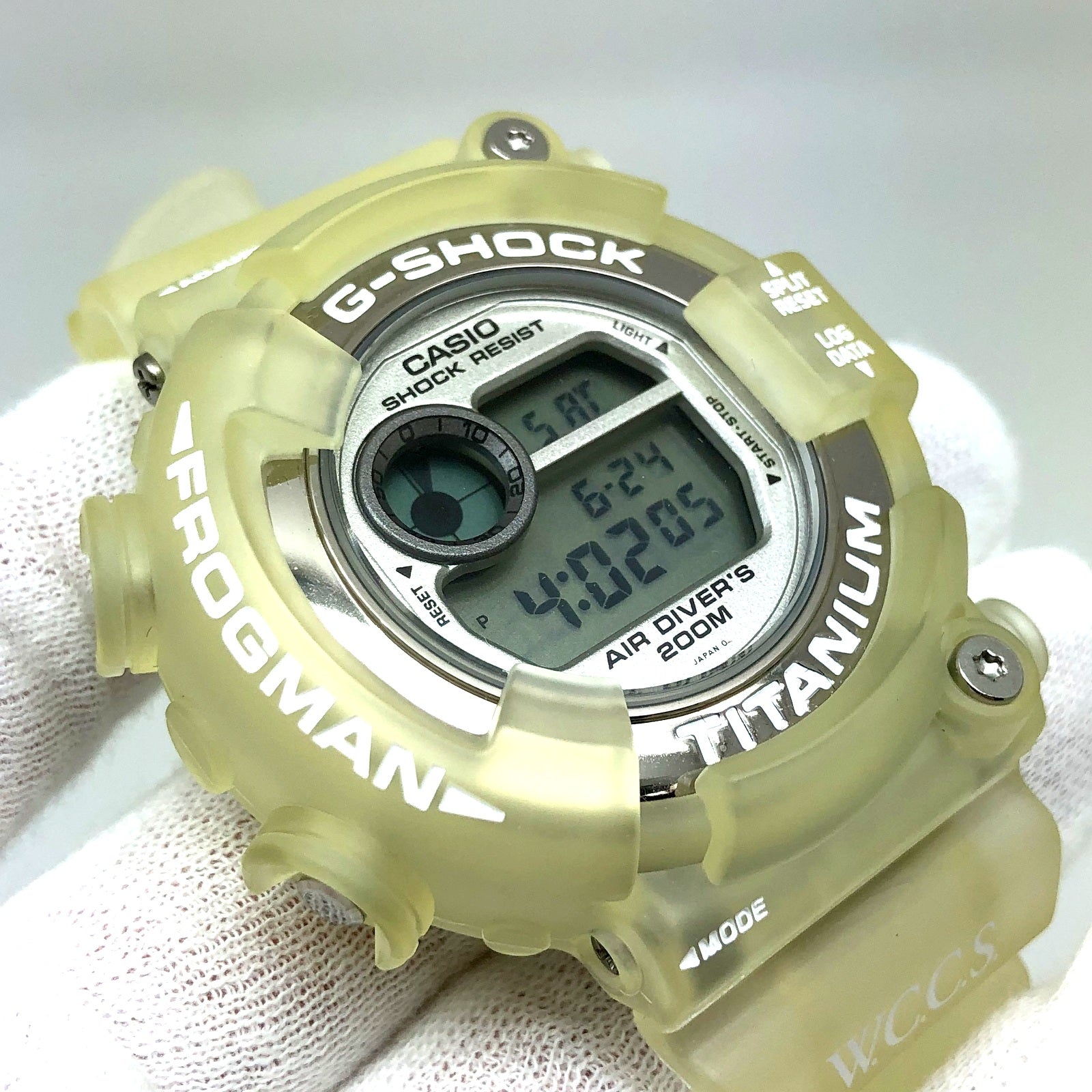 ⭐激レア⭐G-SHOCK DW-8201WC-7T WCCS限定 フロッグマン箱説明書冊子プライスタグ