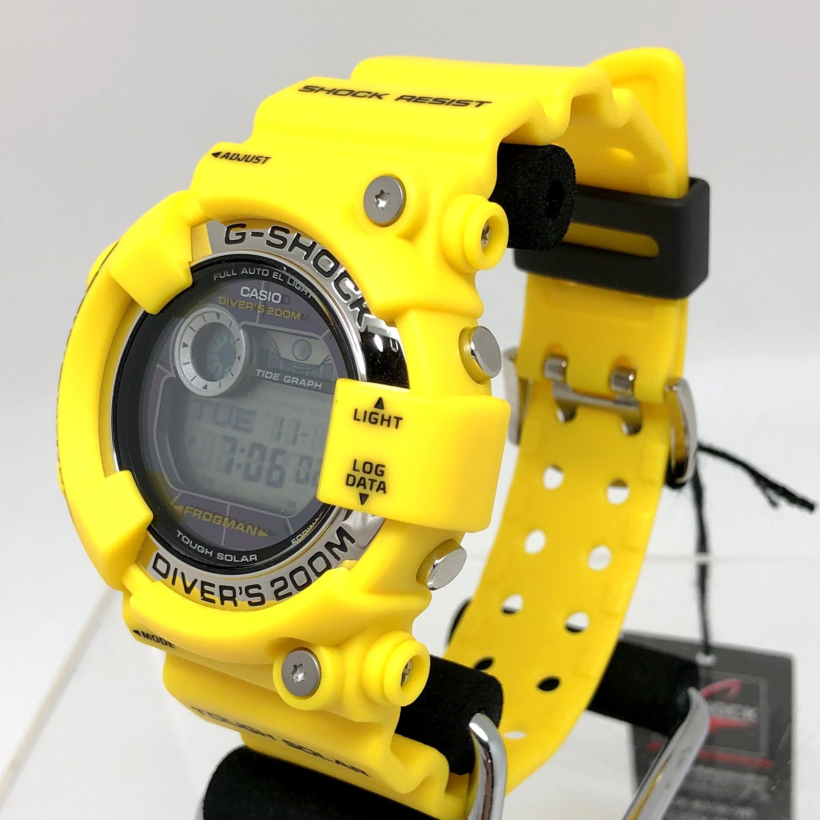 カシオG-SHOCKイエローフロッグマンGF-8250新品未使用 - 時計