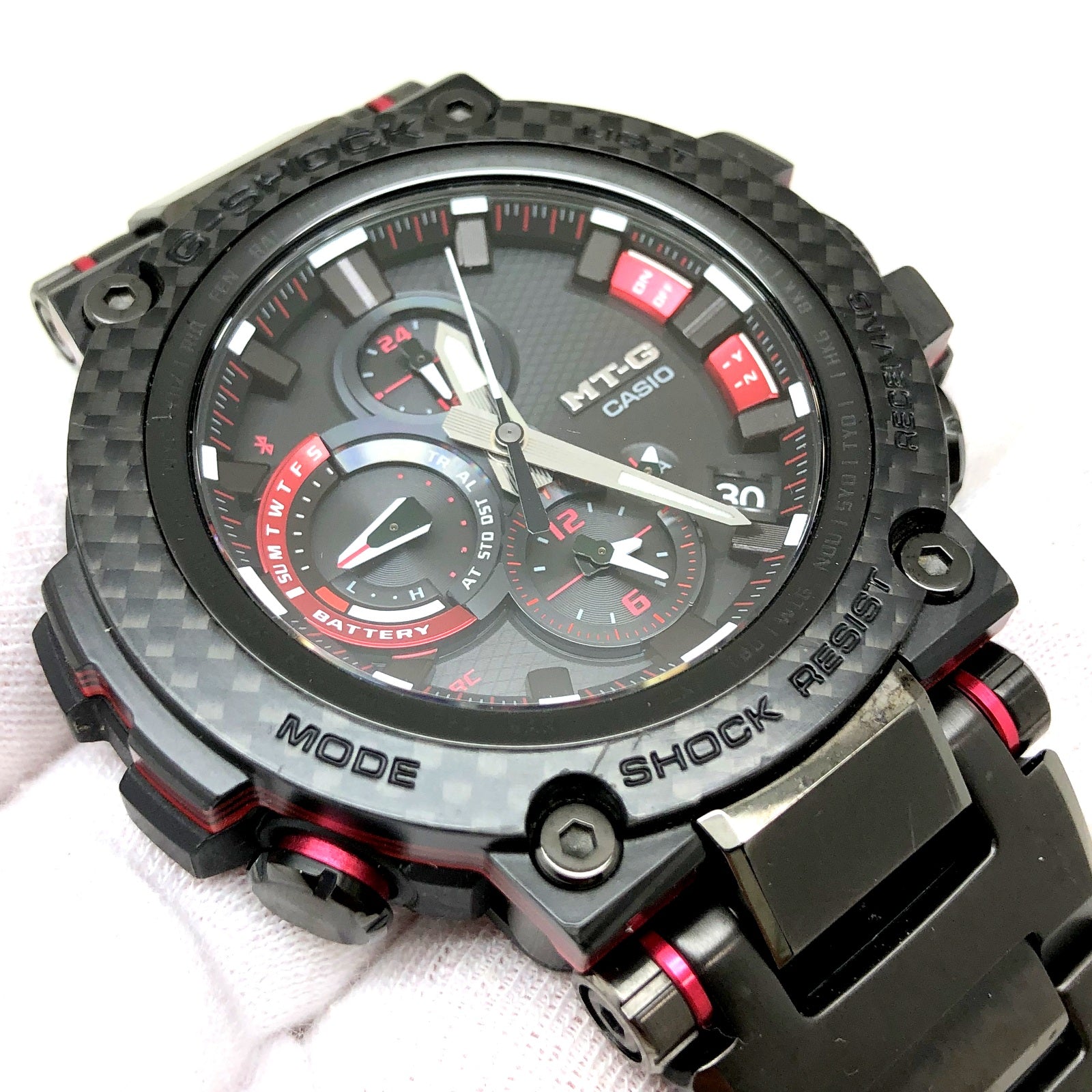 美品（使用少）MTG-B1000XBD-1AJF MTG-B1000XBD-1A | G-SHOCK MT-G MTG-B1000 Carbon Series