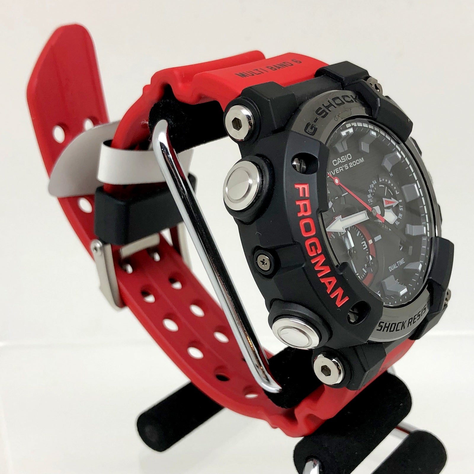 選ぶなら G-SHOCK - G-shock 値下げGWF-A1000-1A4JF(赤) 腕時計 ...