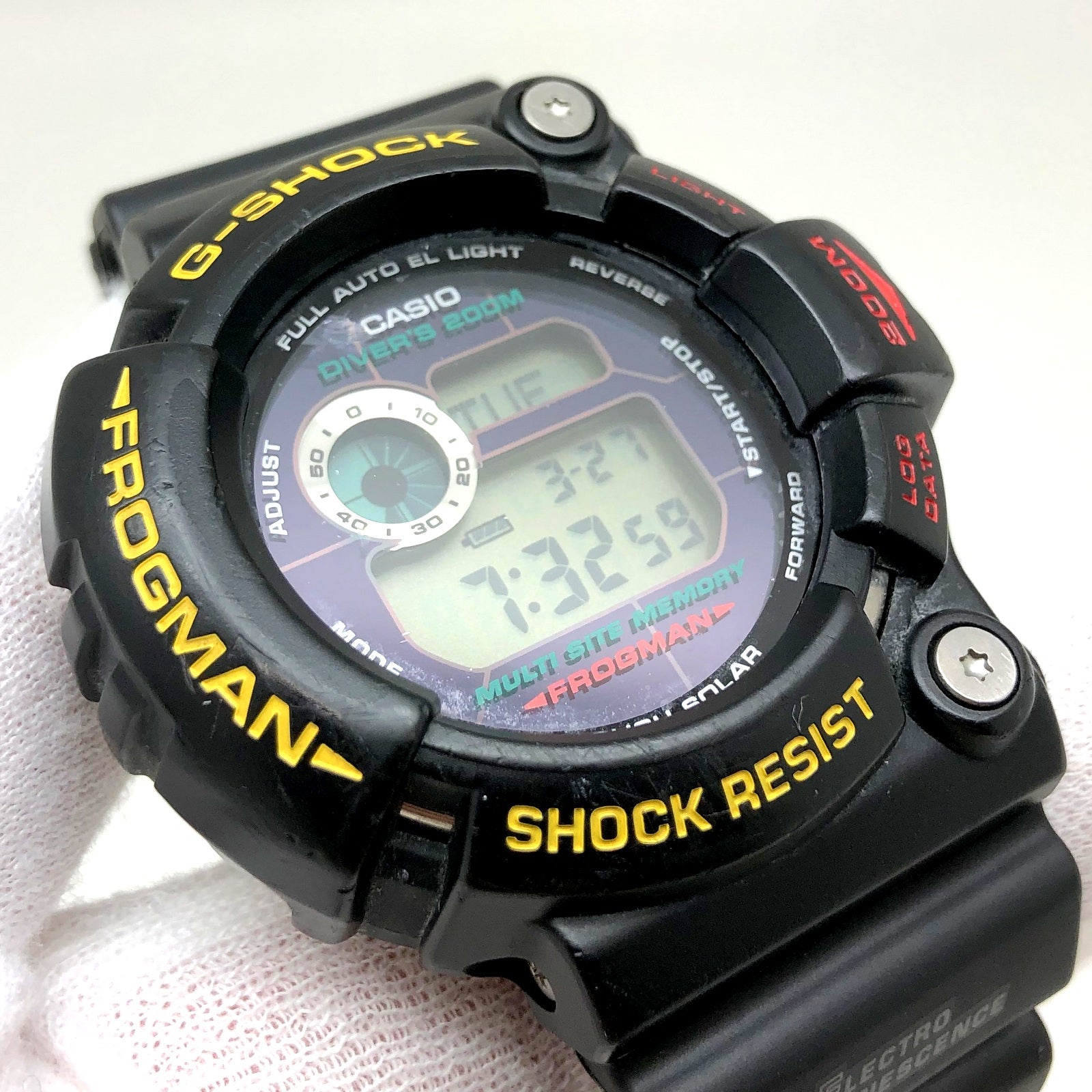 美品 CASIO G-SHOCK GW-200Z フロッグマン - 時計