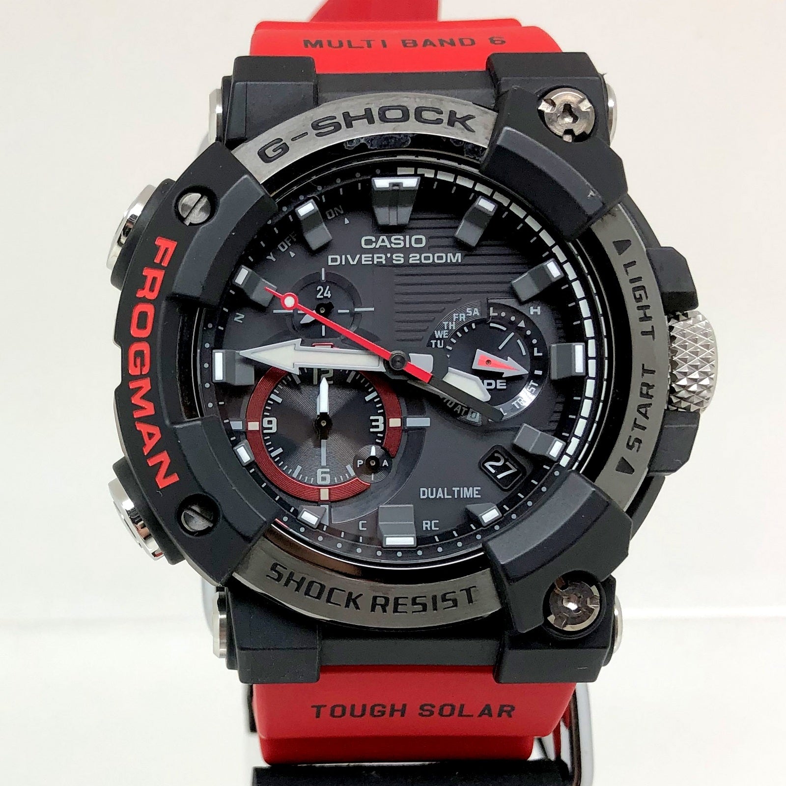 G-SHOCK GWF-A1000-1A4JF レッド特徴ダイバーズウォッチ - 腕時計(アナログ)