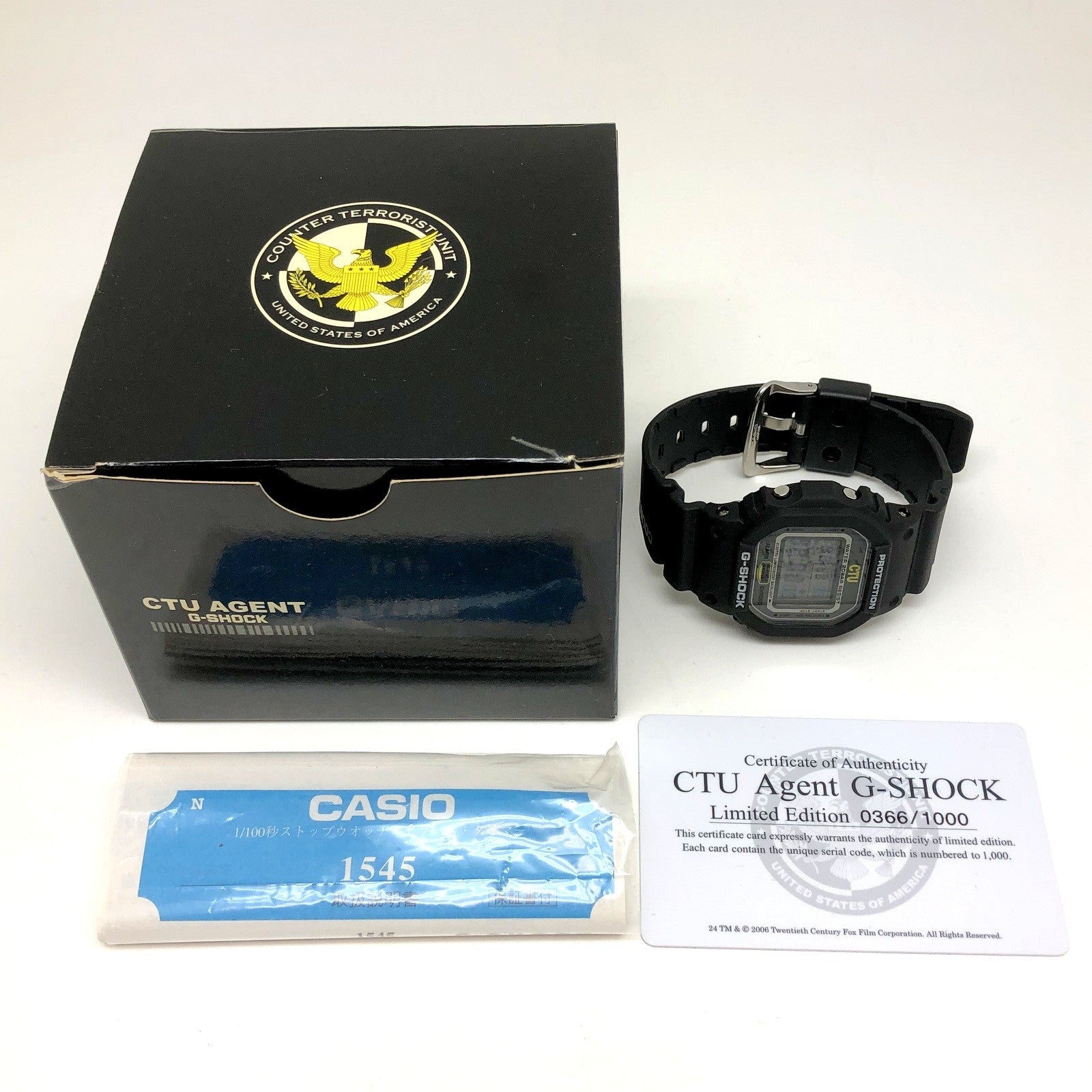 時計 G-SHOCK CTU 24 新品 G-SHOCK×24 TWENTY FOUR ジャック・バウアーモデル - メルカリ