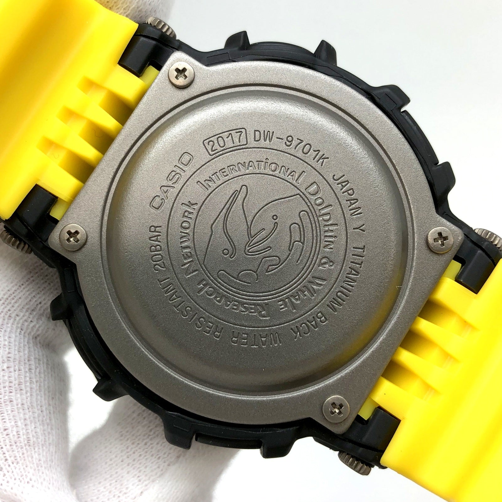 T25 G-SHOCK DW-9701K-9JR GULFMAN カシオ 黄色商品説明 - 時計