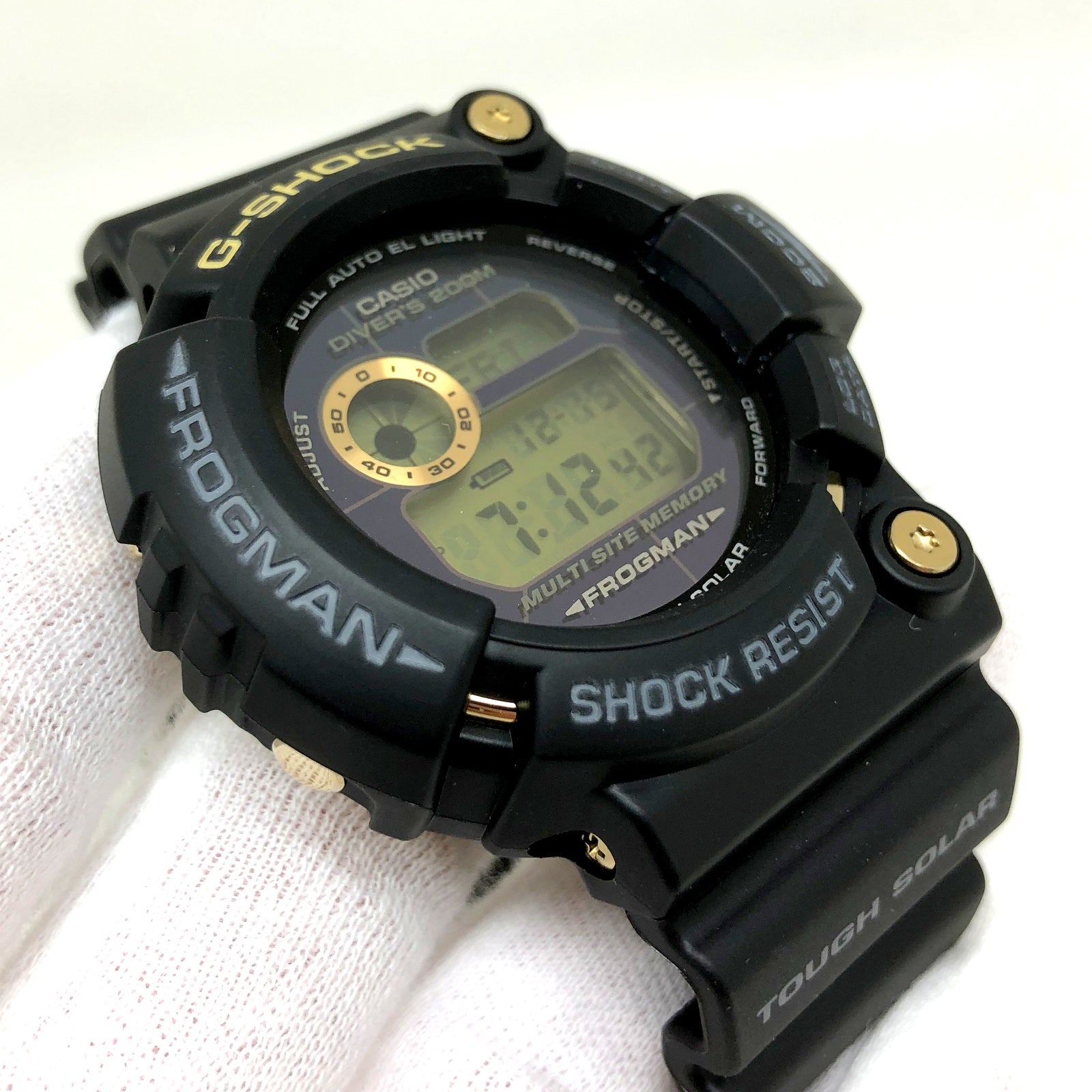 ジーショック 時計 GW-225A-1JF フロッグマン【極上美品】【】 - 時計