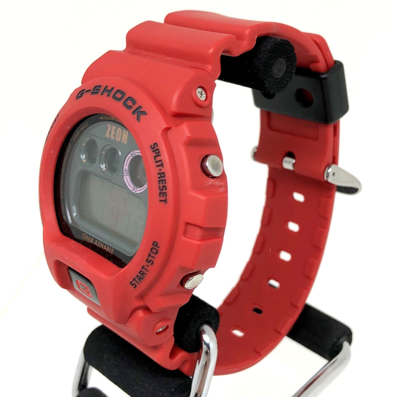 Casio G-Shock DW-6900FS Gundam MS-06S Zaku II Red dw-6900